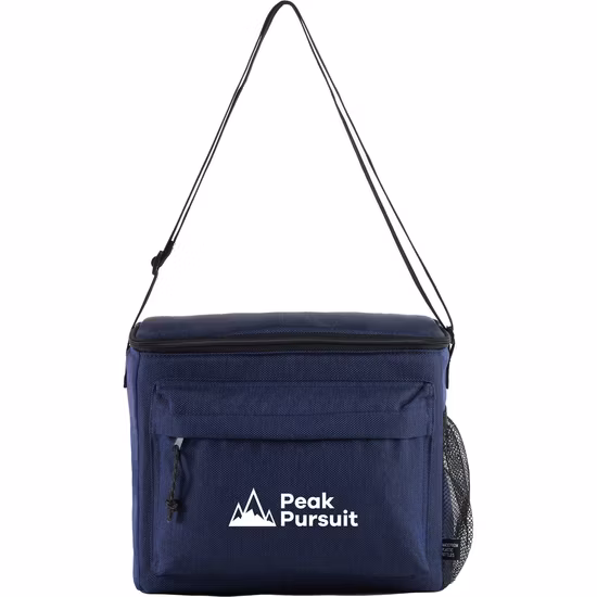 Lancheiras isoladas com zíper de poliéster para escola de gelo com bolsa