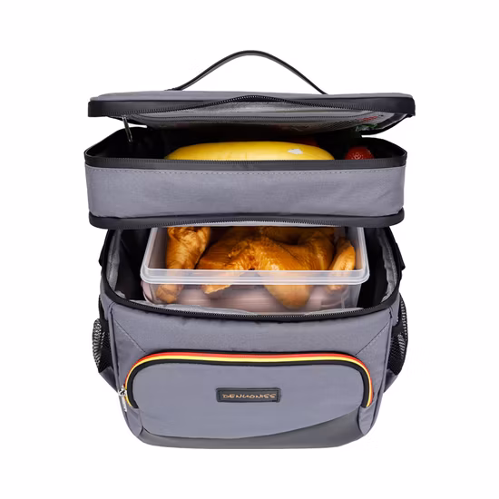 Lancheira térmica isolada de fábrica para crianças, lancheira portátil